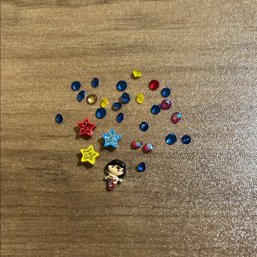 Wonder Woman Origami Owl Assorted Charms